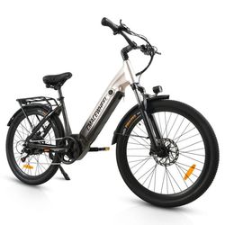 CMACEWHEEL L26 Elcykel Topp 950W, 48V17.5Ah Batteri, 60KM Räckvidd, 42Km/h, 26*2.1 Tums Däck, Hydrauliska Bromsar Elcykel