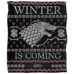 Game Of Thrones Winter Is Coming Fair Isle Blanket