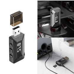 Baseus Bluetooth FM Sändare T-Typ MP3 Billaddare