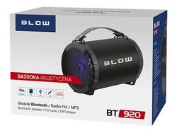 Blow BT920 BAZOOKA - Høyttaler - for bærbar bruk - trådløs - Bluetooth