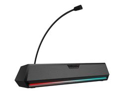 HECATE G1500 BAR - Lydplanke - for PC - 7,1 kanaler - trådløs - Bluetooth - USB - 5 watt (Total) - svart