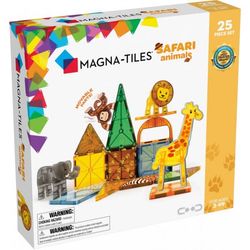 MAGNA-TILES Safari-djur - magnetbyggsats, 25 delar