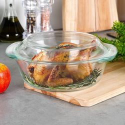 Ugnssäker ugnsfast glasform för bakning, långpanna, 2,75L
