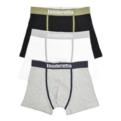 Lambretta Mens Classic Boxer Shorts (Pack of 3)