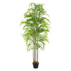 Kunstig bambus 180 cm kunstig plante med ægte træstamme ML-design