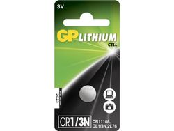 GP Batteries Lithium Cell CR1/3N, Engångsbatteri, Litium, 3 V, 1 styck, 160 mAh, 10 År