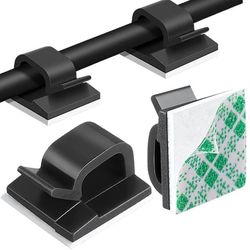 Kabelorganisator - 10-pak Klemholdere til Kabler