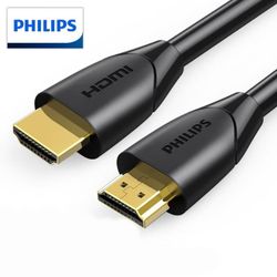 Philips HDMI-kabel Version 2.0 HDMI HD-kabel 3 meter stationær computer TV 4K HD-dataforbindelseskabel