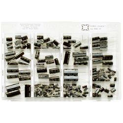 NOVA CCC-17 Elektrolyt-kondensator Radialt hållmonterade 16 V, 25 V, 35 V, 63 V 20 % 167 delar