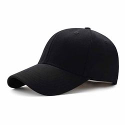 Sort Cap Sport Strapback Velcro Buckle