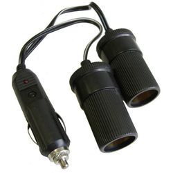 HP Autozubehör Fördelare, 2 uttag Tillåten strömbelastning=10 A Passar till (specifikationer) 12 V cigarettändaruttag G