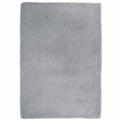 vidaXL Pörrömatto korkeanukkainen NAVARRA hopeanharmaa 160x230 cm