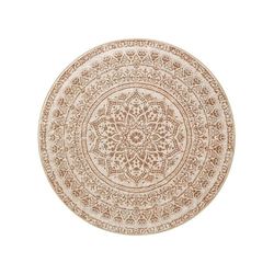 Rund Matta, 120 cm diameter, Cappuccino Beige