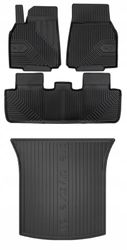 SET 77 Gummimattor och matta Tesla Model Y 2020-2024 g