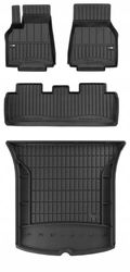SET 3D gummimattor Tesla Model Y från 2020- g tb