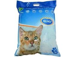 Duvo+ Silica Premium kattesand, luktfri, 16 l