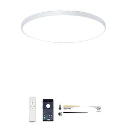 LED Loftlampe, Smart Kontrol, Justerbar Lysstyrke, Hvid skal 50W