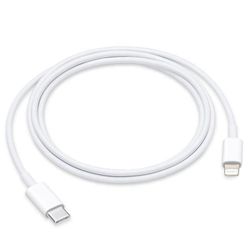 iPhone Snabbladdare USB-C till Lightning - 2 METER - (iPhone/AirPods laddkabel)