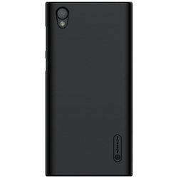 NILLKIN Super Frosted Shield Hårdt Mobiltelefoncover til Sony Xperia L1 - Sort