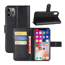 iPhone 11 Pro Wallet Case Black Læder Læder Taske