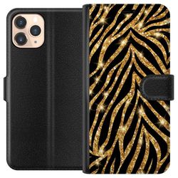 Apple iPhone 11 Pro Lommeboketui Gull & Glitter