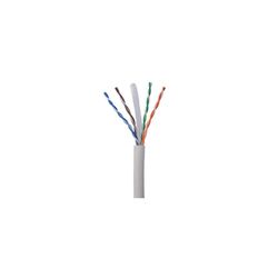 NORTH Nätverkskabel Cat6A UTP Vit 50m kontaktlös Solid 10Gb/s