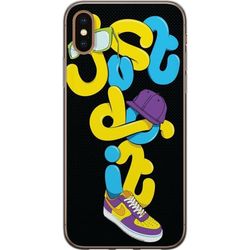 Apple iPhone XS Läpinäkyvä kuori Nike
