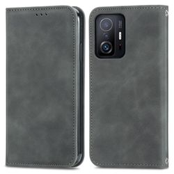 Vintage Xiaomi 11T Pro/Xiaomi 11T Lommebok-deksel - Grå