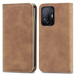Vintage Xiaomi 11T Pro/Xiaomi 11T Lommebok-deksel - Brun