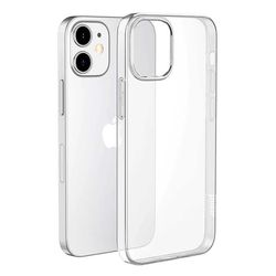 Tynn iPhone 13 gjennomskinnelig mobilskall gjennomsiktig