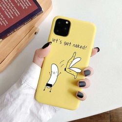 iPhone 13, Pro and Max fun cover with a banana that undresses the shell