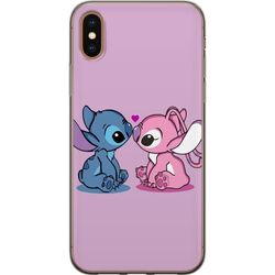 Apple iPhone XS Läpinäkyvä kuori Lilo ja Stitch