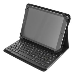 DELTACO Etui og Bluetooth-tastatur for 10" nettbrett, svart (TB-137)