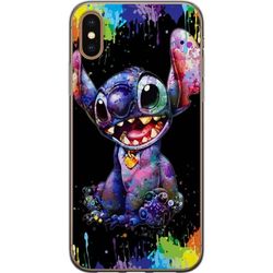 Apple iPhone XS Läpinäkyvä kuori Lilo ja Stitch