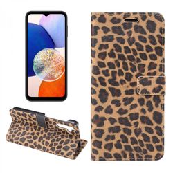 Samsung Galaxy A14 Fodral Leopard