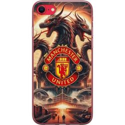 Apple iPhone 8 Läpinäkyvä kuori Manchester United