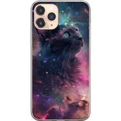 Apple iPhone 11 Pro Gjennomsiktig deksel Katten i Galaksen