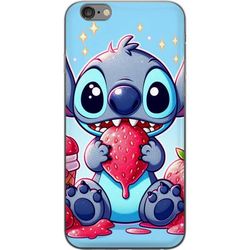 Apple iPhone 6s Plus Läpinäkyvä kuori Stitch mansikka