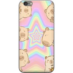 Apple iPhone 6s Plus Läpinäkyvä kuori Kawaii Capybara Galaxy Söpö Anime Eläin Avaruusteema Kawaii Trendi Lahja TikTok-suunnittelu