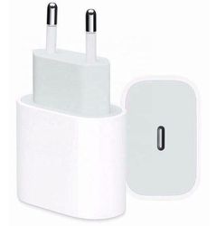 iPhone charger for Apple 12 Pro Max USB-C power adapter 20W PD White