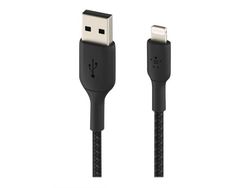 Belkin Boost Charge lynkabel flettet 2 m