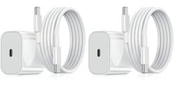Lader til iPhone - Hurtiglader - Adapter + Kabel 20W USB-C