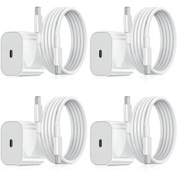 Lader til iPhone - Hurtiglader - Adapter + Kabel 20W USB-C