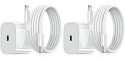 Lader til iPhone - Hurtiglader - Adapter + Kabel 20W USB-C