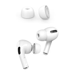 Ahastyle 1 Par AirPods Pro 2 Pluppar i Silikon Vit Large