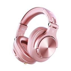 OneOdio Fusion A70 trådløse over-øret-hodetelefoner med Bluetooth 5.2 - Rosa