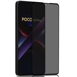 1-Pack Xiaomi Poco X7 Pro Privacy Skærmbeskyttelse - Hærdet Glas 9H - Super kvalitet 3D