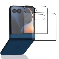 2-Pack Motorola Razr 60 (2025) Skærmbeskyttelse - Hærdet Glas 9H - Super kvalitet 3D