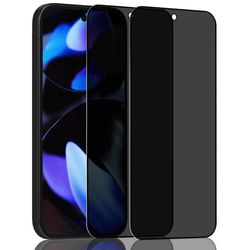 2-Pack Google Pixel 9 Privacy Skärmskydd - Härdat Glas 9H - Super kvalitet 3D