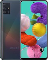 Samsung Galaxy A51 SM-A515F/DS Dual SIM 128GB - 1 År Garanti Begagnad i Nyskick - Svart